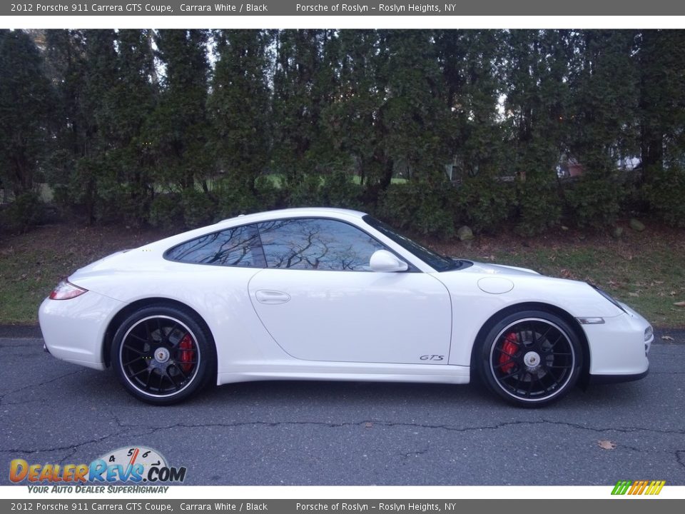 2012 Porsche 911 Carrera GTS Coupe Carrara White / Black Photo #7