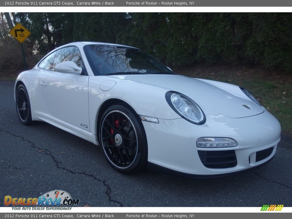 2012 Porsche 911 Carrera GTS Coupe Carrara White / Black Photo #8