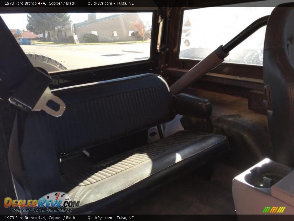 1973 Ford Bronco 4x4 Copper / Black Photo #14