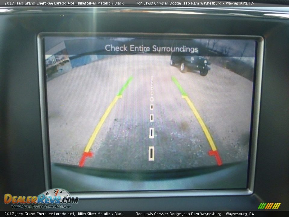 2017 Jeep Grand Cherokee Laredo 4x4 Billet Silver Metallic / Black Photo #18