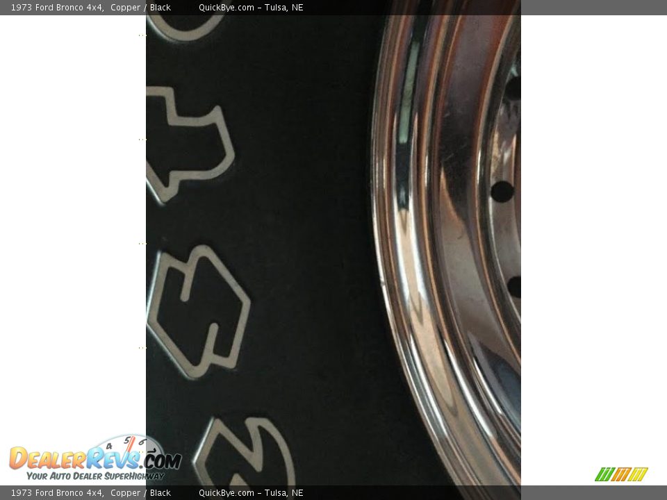 1973 Ford Bronco 4x4 Copper / Black Photo #23