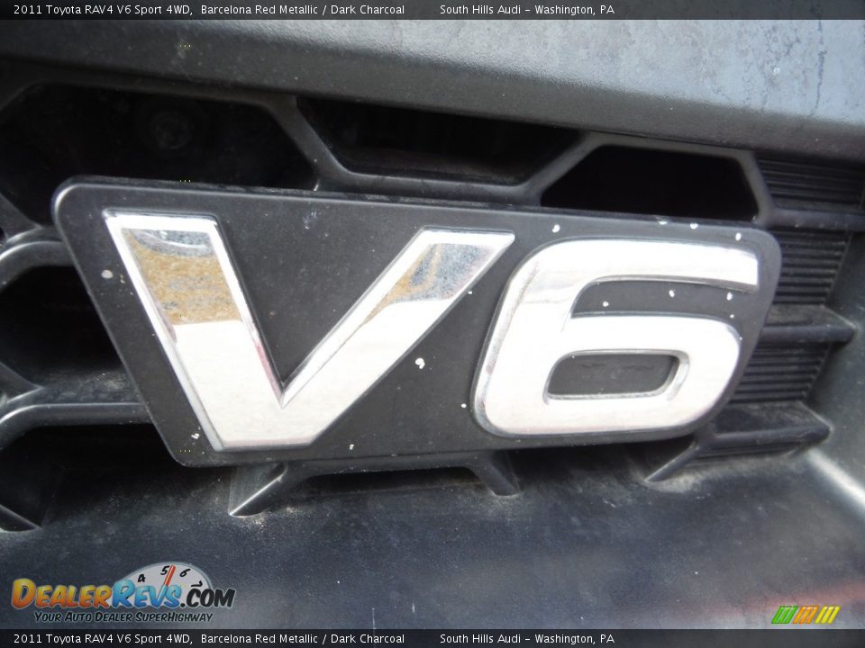 2011 Toyota RAV4 V6 Sport 4WD Barcelona Red Metallic / Dark Charcoal Photo #9