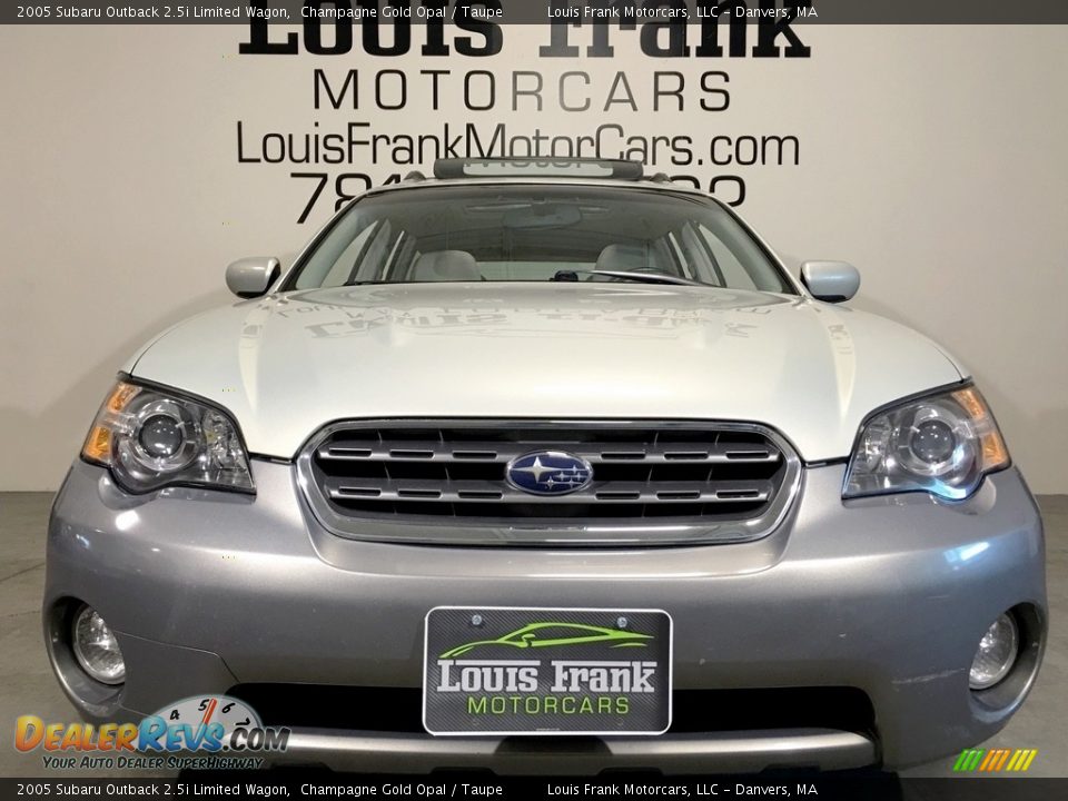 2005 Subaru Outback 2.5i Limited Wagon Champagne Gold Opal / Taupe Photo #23