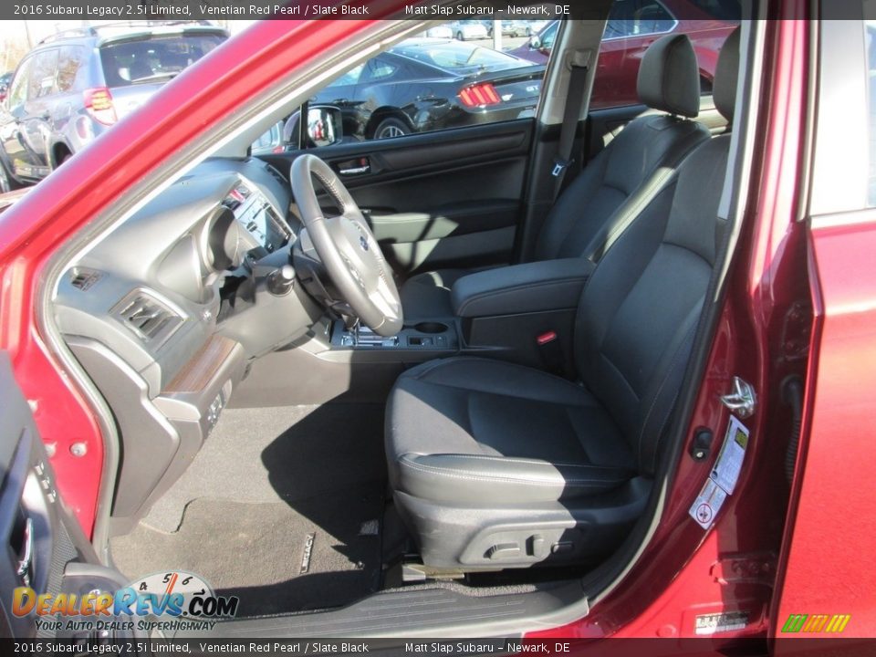 2016 Subaru Legacy 2.5i Limited Venetian Red Pearl / Slate Black Photo #12