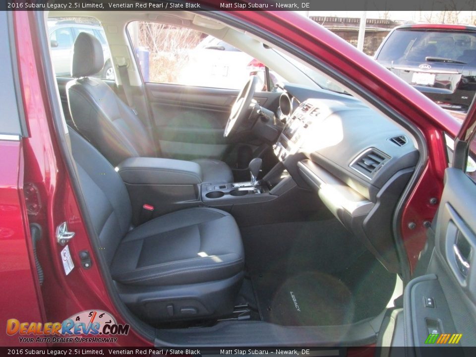 2016 Subaru Legacy 2.5i Limited Venetian Red Pearl / Slate Black Photo #17