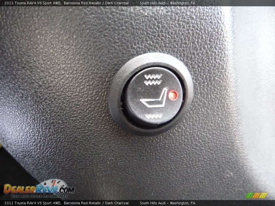 2011 Toyota RAV4 V6 Sport 4WD Barcelona Red Metallic / Dark Charcoal Photo #22