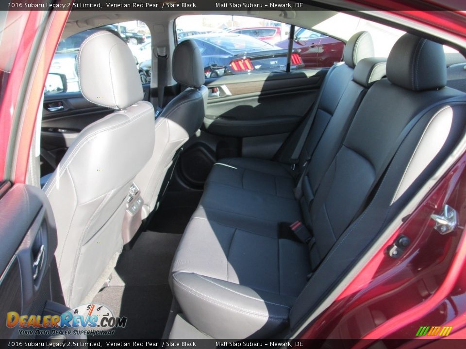 2016 Subaru Legacy 2.5i Limited Venetian Red Pearl / Slate Black Photo #21