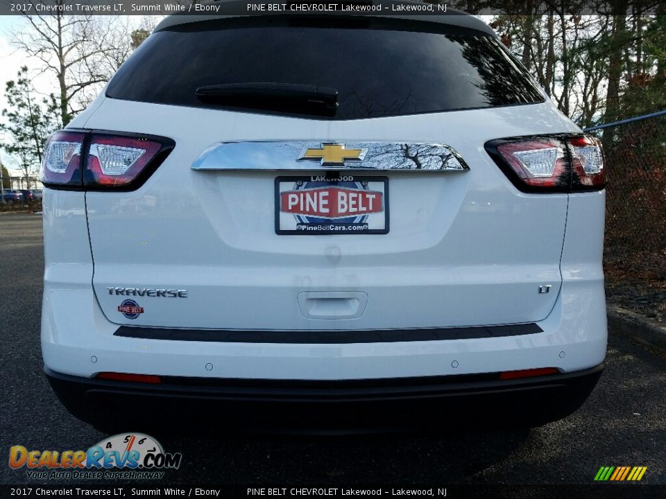 2017 Chevrolet Traverse LT Summit White / Ebony Photo #5