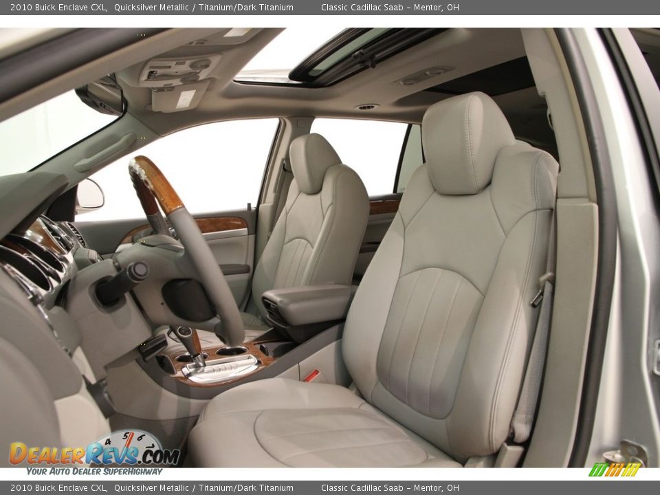 2010 Buick Enclave CXL Quicksilver Metallic / Titanium/Dark Titanium Photo #6