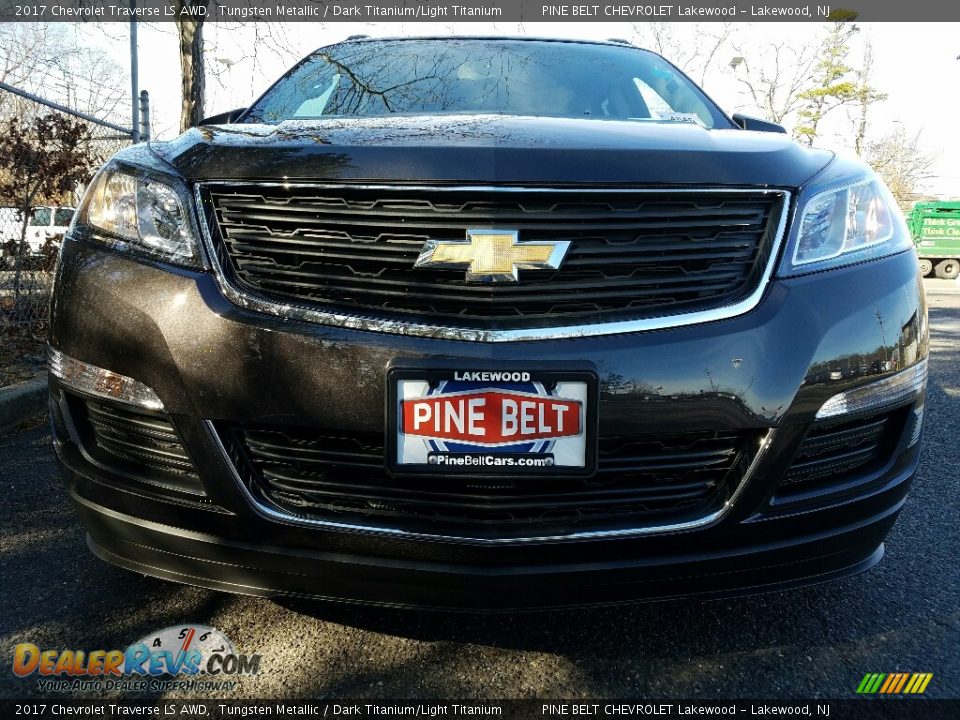 2017 Chevrolet Traverse LS AWD Tungsten Metallic / Dark Titanium/Light Titanium Photo #2