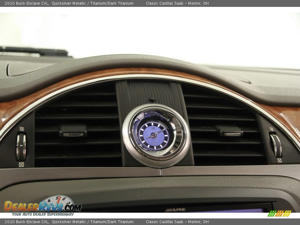 2010 Buick Enclave CXL Quicksilver Metallic / Titanium/Dark Titanium Photo #11