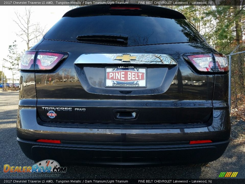 2017 Chevrolet Traverse LS AWD Tungsten Metallic / Dark Titanium/Light Titanium Photo #5