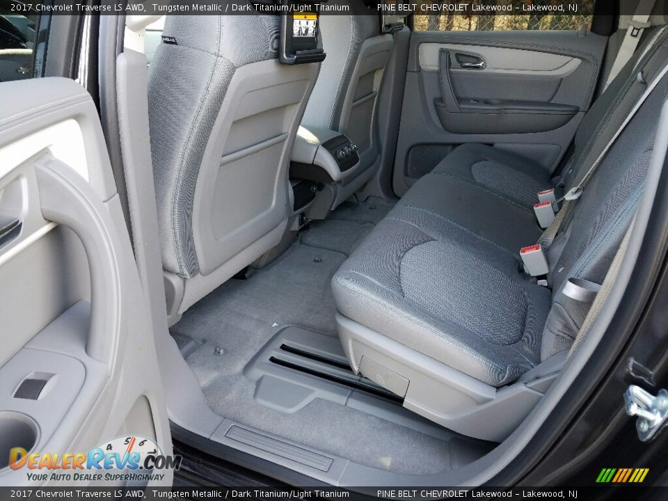 2017 Chevrolet Traverse LS AWD Tungsten Metallic / Dark Titanium/Light Titanium Photo #8