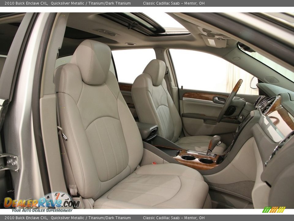 2010 Buick Enclave CXL Quicksilver Metallic / Titanium/Dark Titanium Photo #22