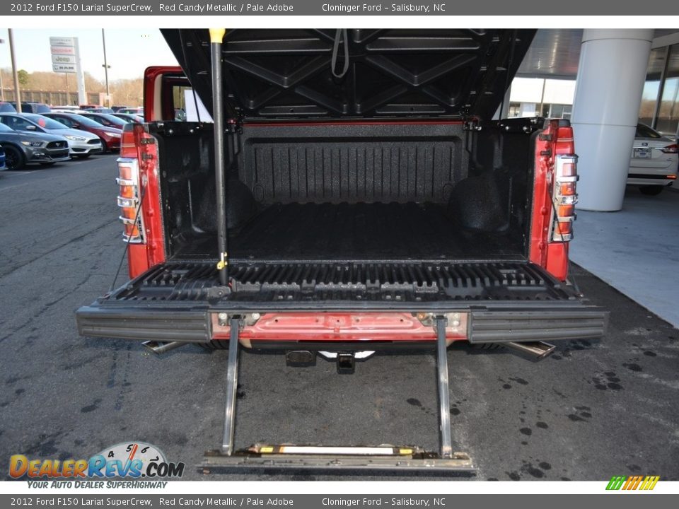 2012 Ford F150 Lariat SuperCrew Red Candy Metallic / Pale Adobe Photo #16