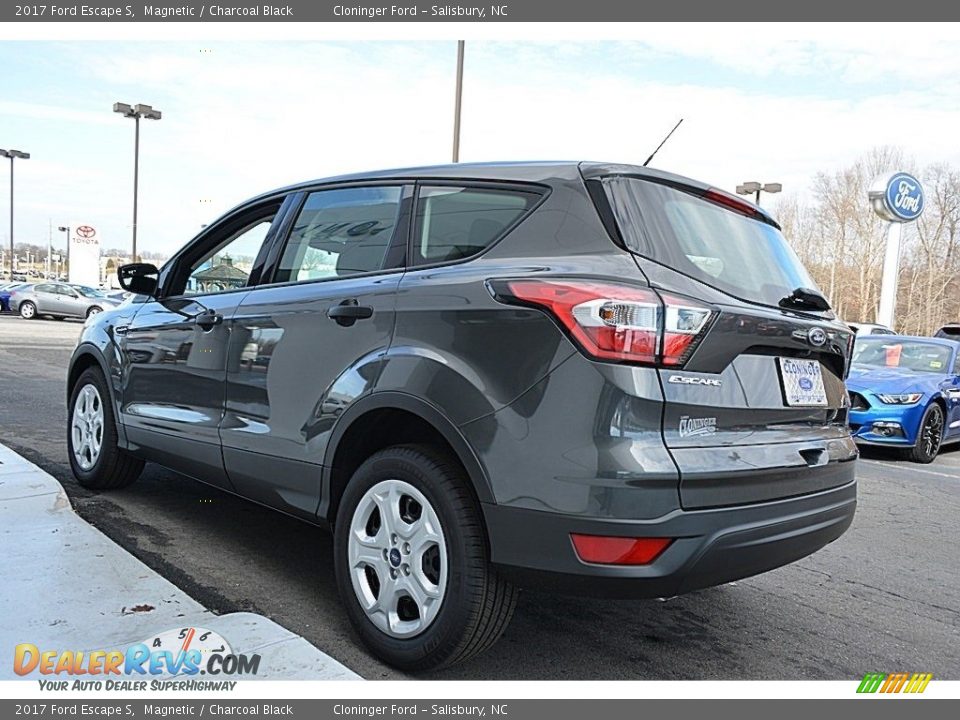 2017 Ford Escape S Magnetic / Charcoal Black Photo #18