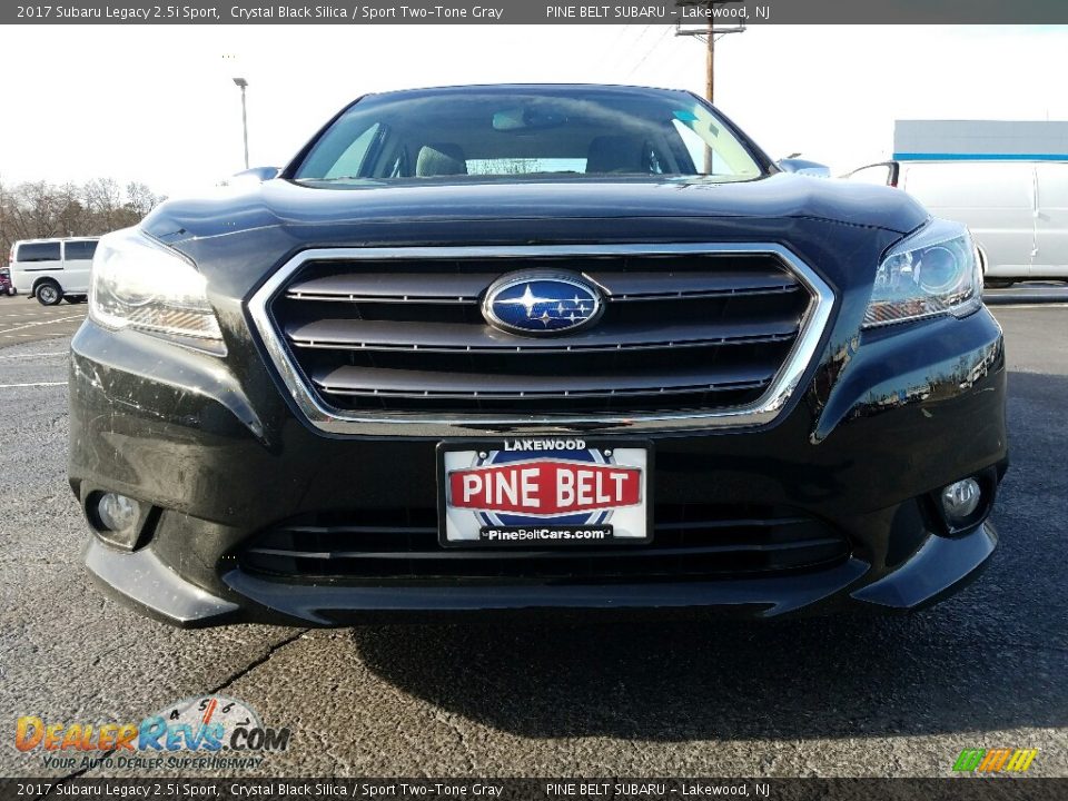 2017 Subaru Legacy 2.5i Sport Crystal Black Silica / Sport Two-Tone Gray Photo #2