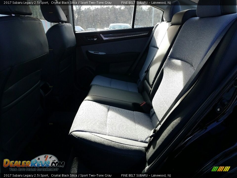 2017 Subaru Legacy 2.5i Sport Crystal Black Silica / Sport Two-Tone Gray Photo #6