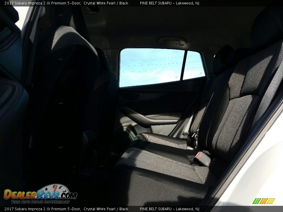 2017 Subaru Impreza 2.0i Premium 5-Door Crystal White Pearl / Black Photo #6