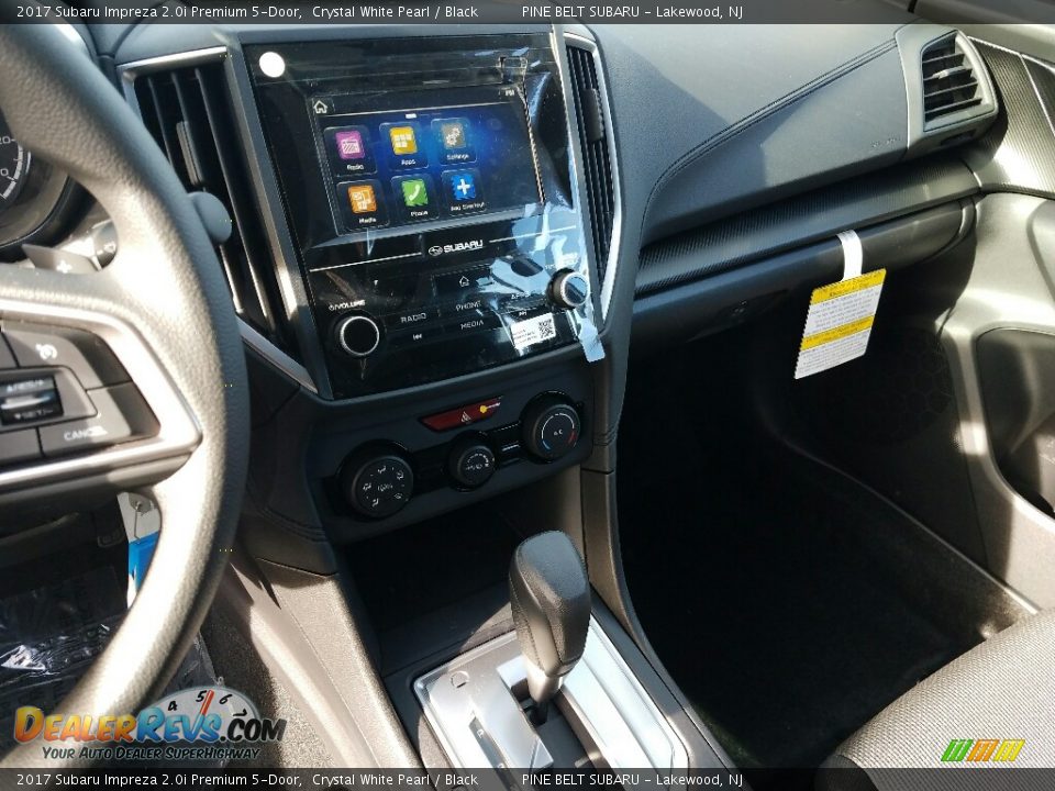 2017 Subaru Impreza 2.0i Premium 5-Door Crystal White Pearl / Black Photo #10