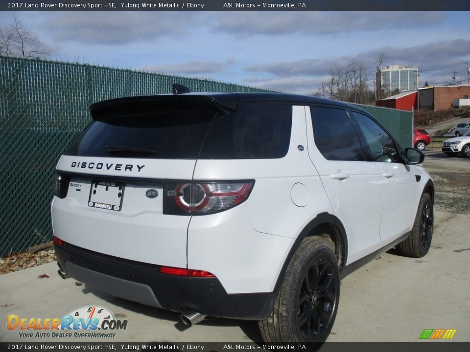2017 Land Rover Discovery Sport HSE Yulong White Metallic / Ebony Photo #4