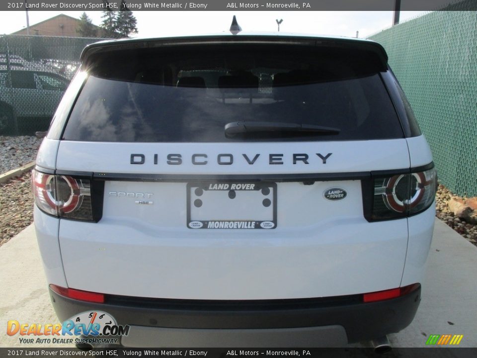 2017 Land Rover Discovery Sport HSE Yulong White Metallic / Ebony Photo #8