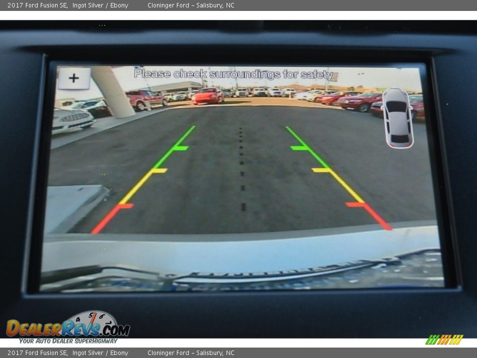 2017 Ford Fusion SE Ingot Silver / Ebony Photo #13