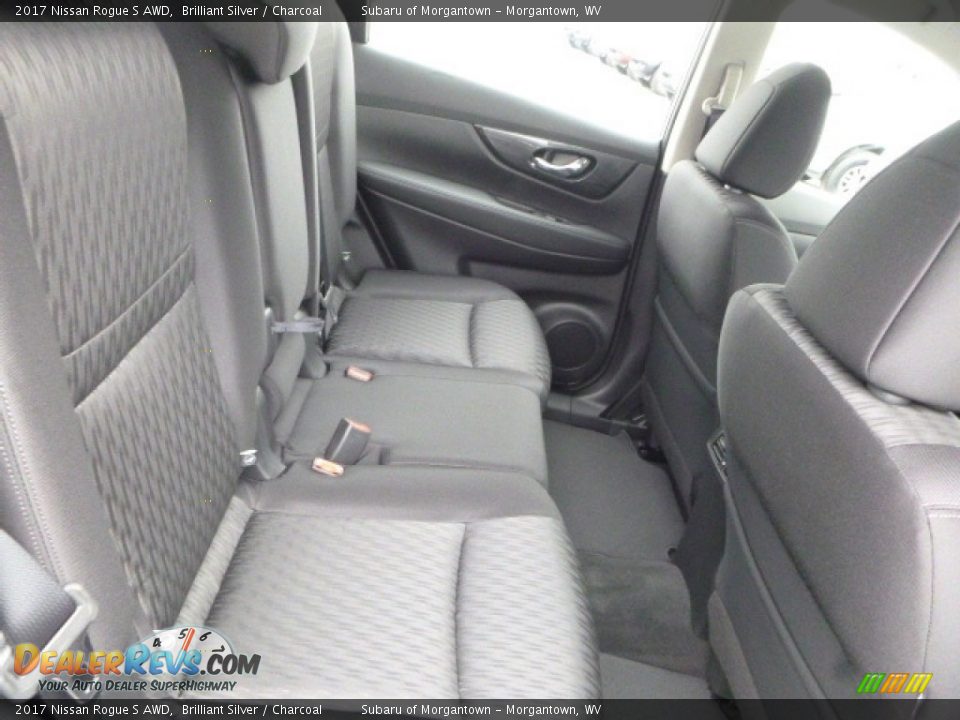Rear Seat of 2017 Nissan Rogue S AWD Photo #5