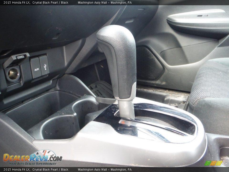 2015 Honda Fit LX Crystal Black Pearl / Black Photo #15