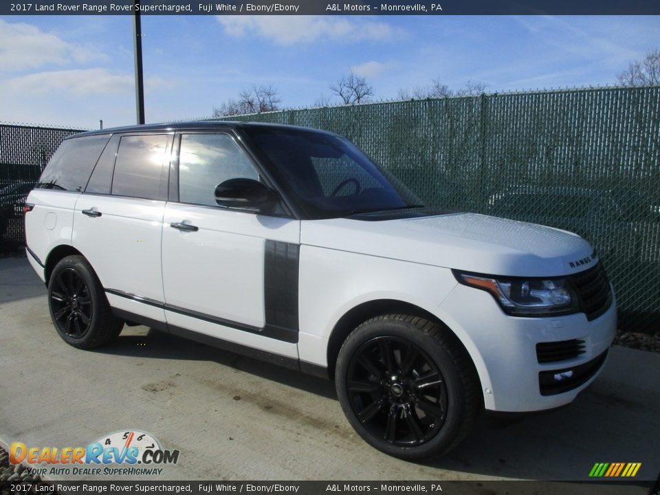 2017 Land Rover Range Rover Supercharged Fuji White / Ebony/Ebony Photo #1