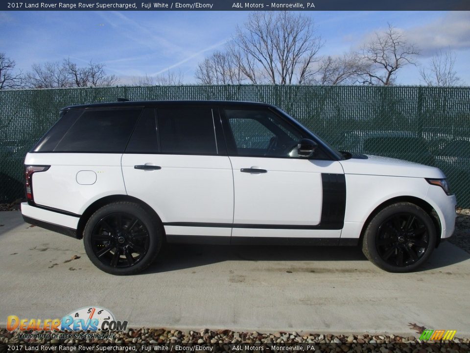 2017 Land Rover Range Rover Supercharged Fuji White / Ebony/Ebony Photo #2