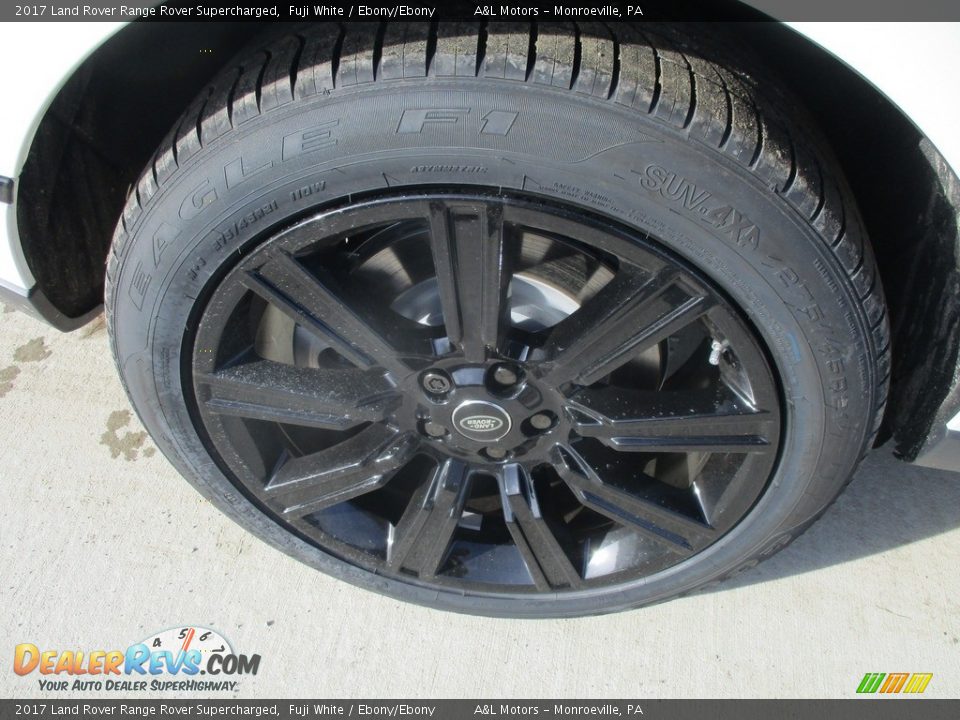 2017 Land Rover Range Rover Supercharged Fuji White / Ebony/Ebony Photo #3