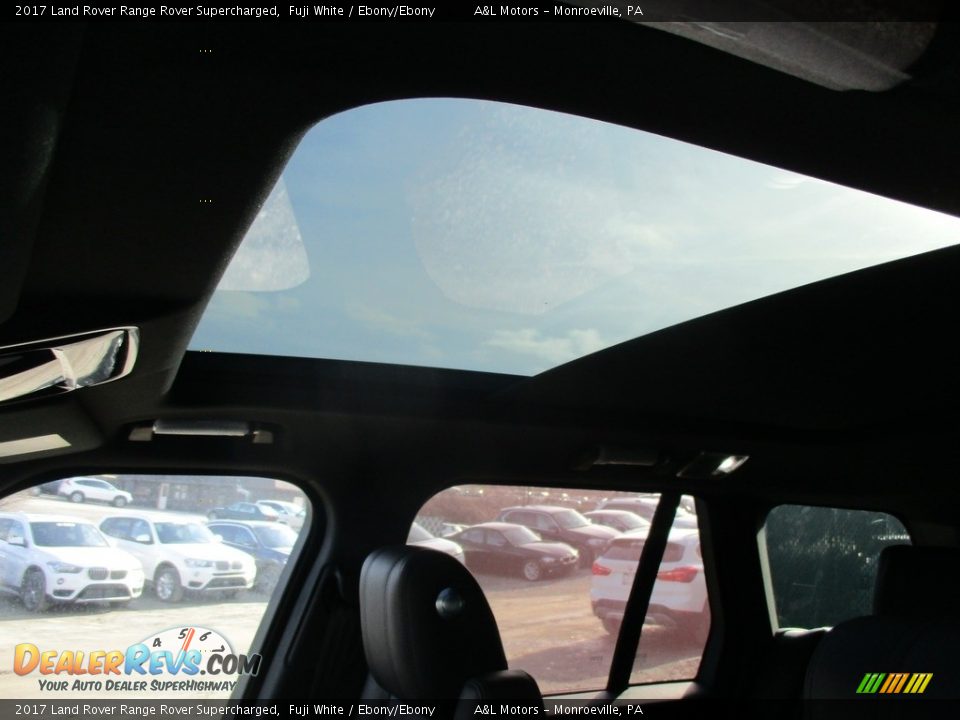 2017 Land Rover Range Rover Supercharged Fuji White / Ebony/Ebony Photo #10