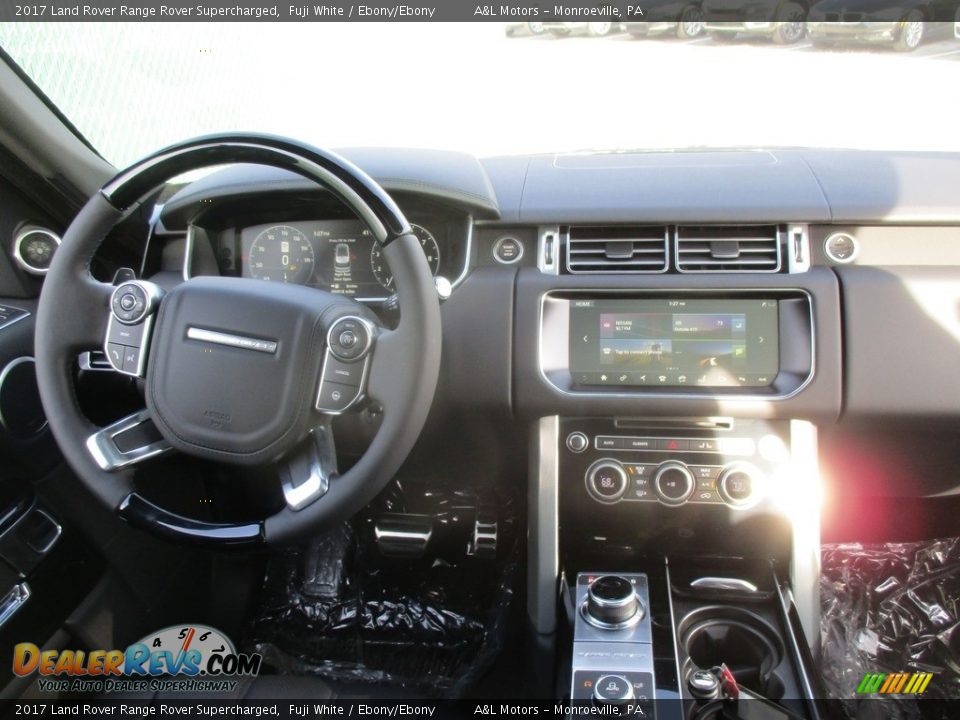 2017 Land Rover Range Rover Supercharged Fuji White / Ebony/Ebony Photo #13