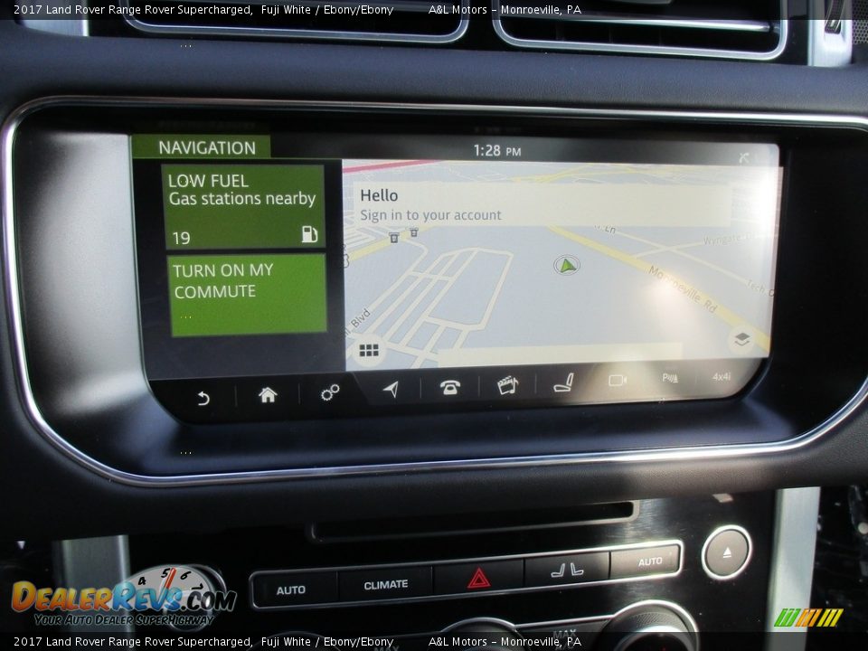 Navigation of 2017 Land Rover Range Rover Supercharged Photo #15