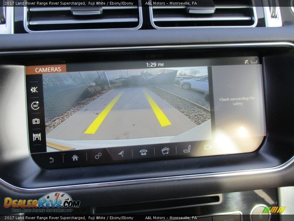 2017 Land Rover Range Rover Supercharged Fuji White / Ebony/Ebony Photo #17