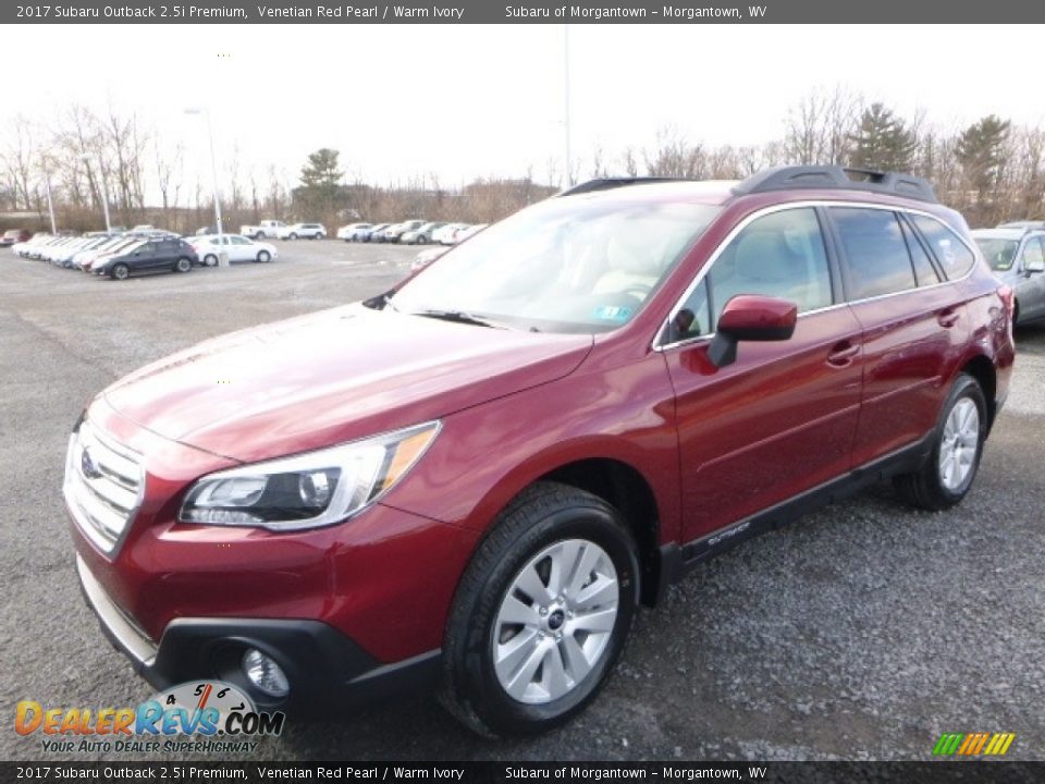 2017 Subaru Outback 2.5i Premium Venetian Red Pearl / Warm Ivory Photo #12