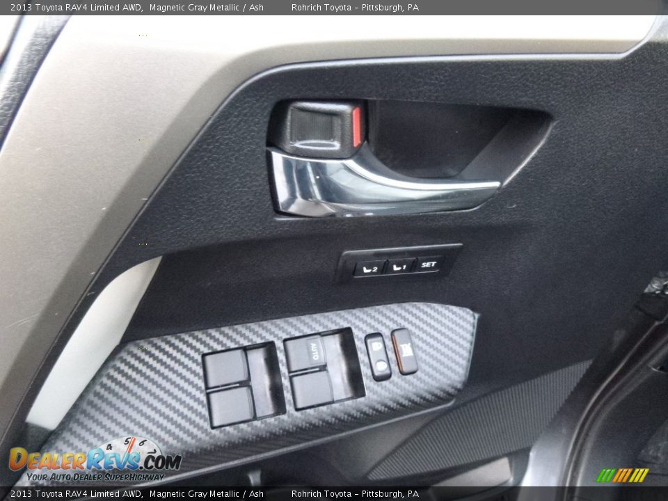 2013 Toyota RAV4 Limited AWD Magnetic Gray Metallic / Ash Photo #19
