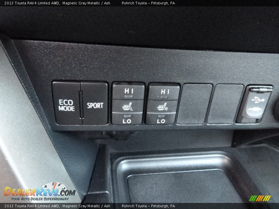 2013 Toyota RAV4 Limited AWD Magnetic Gray Metallic / Ash Photo #24