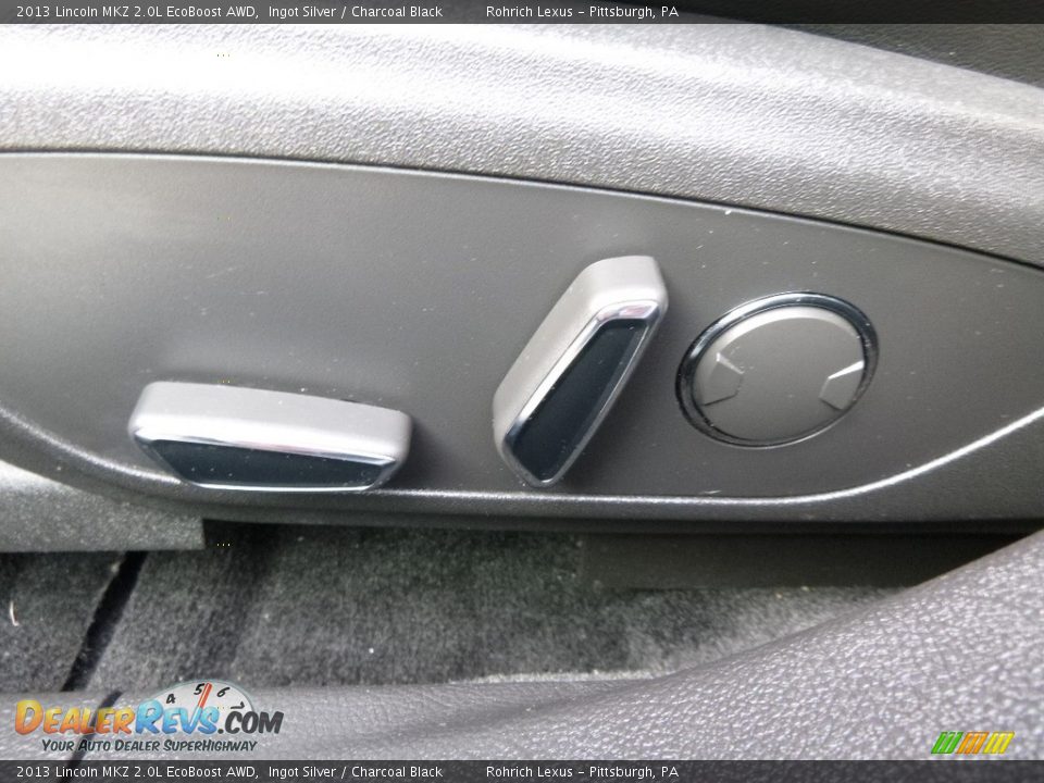 2013 Lincoln MKZ 2.0L EcoBoost AWD Ingot Silver / Charcoal Black Photo #20