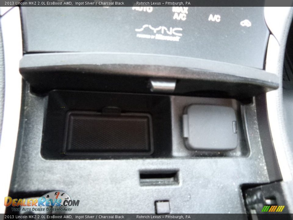 2013 Lincoln MKZ 2.0L EcoBoost AWD Ingot Silver / Charcoal Black Photo #23
