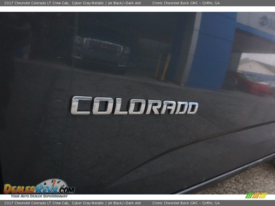 2017 Chevrolet Colorado LT Crew Cab Cyber Gray Metallic / Jet Black/­Dark Ash Photo #12