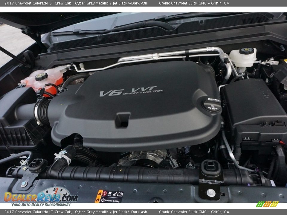 2017 Chevrolet Colorado LT Crew Cab 3.6 Liter DFI DOHC 24-Valve VVT V6 Engine Photo #13