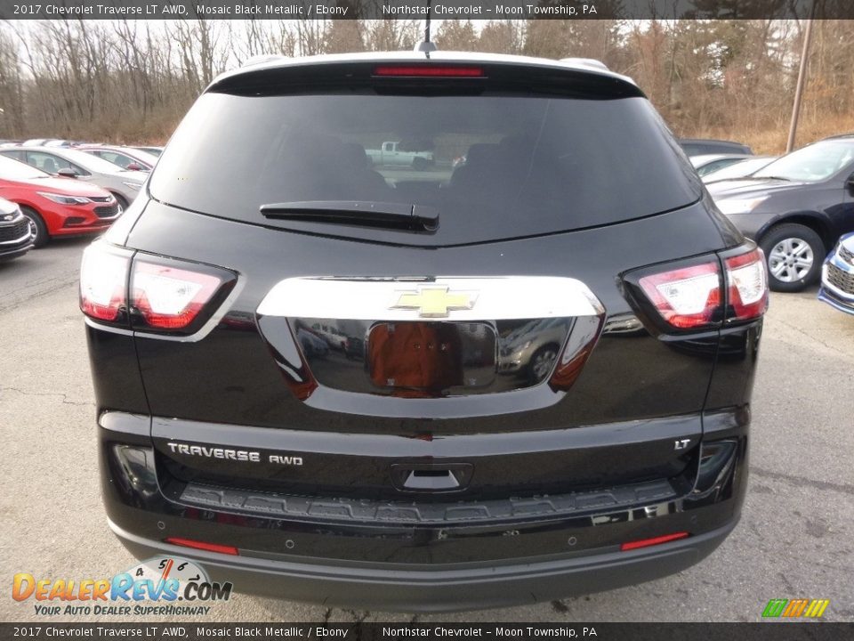 2017 Chevrolet Traverse LT AWD Mosaic Black Metallic / Ebony Photo #6