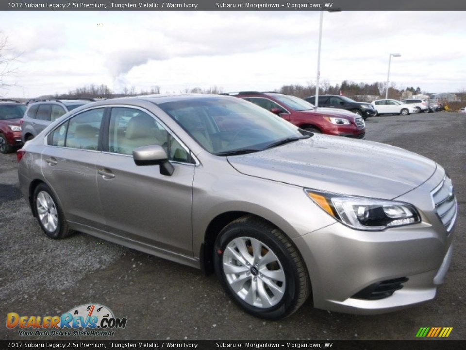 2017 Subaru Legacy 2.5i Premium Tungsten Metallic / Warm Ivory Photo #1