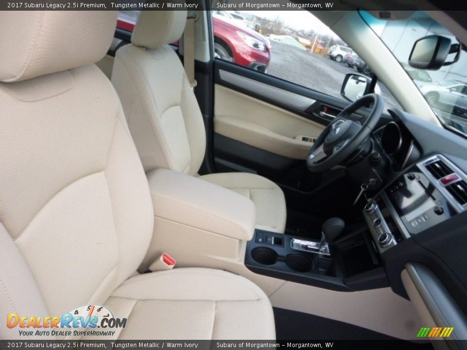 2017 Subaru Legacy 2.5i Premium Tungsten Metallic / Warm Ivory Photo #3