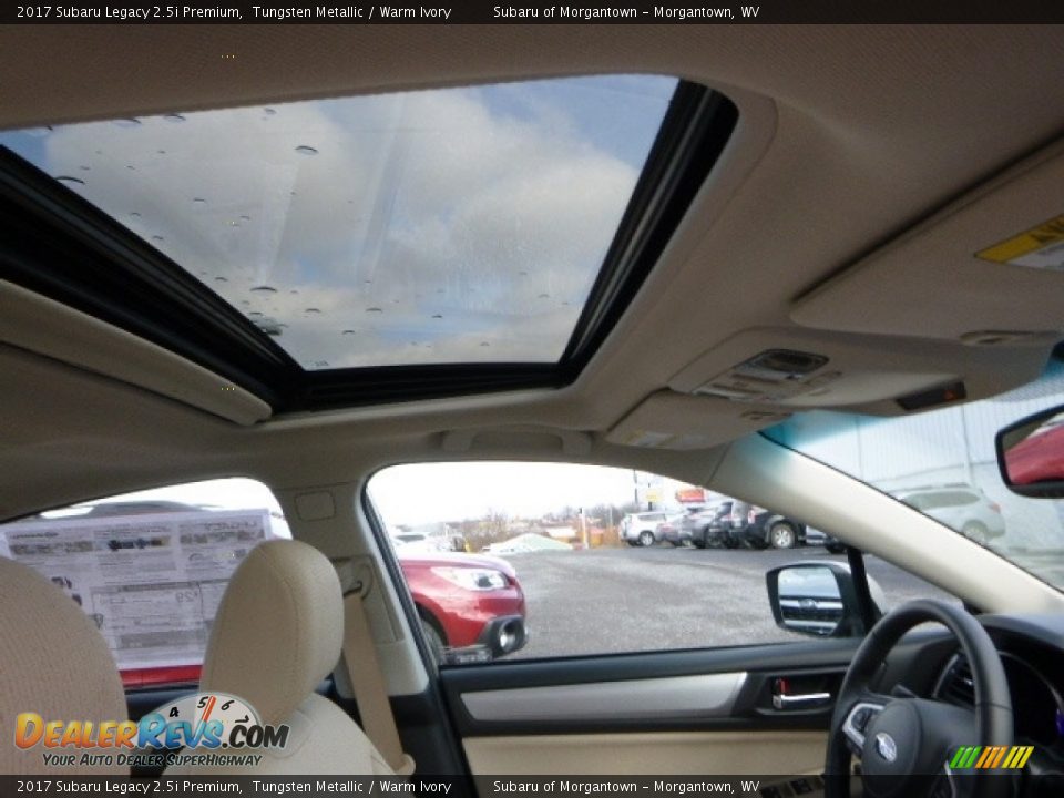 2017 Subaru Legacy 2.5i Premium Tungsten Metallic / Warm Ivory Photo #5