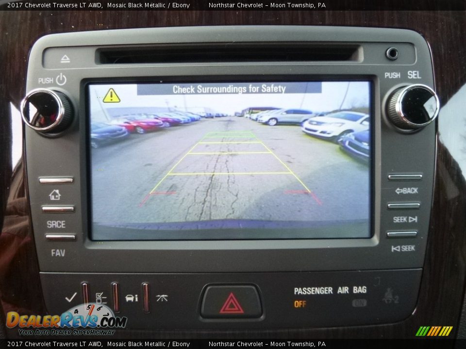2017 Chevrolet Traverse LT AWD Mosaic Black Metallic / Ebony Photo #18