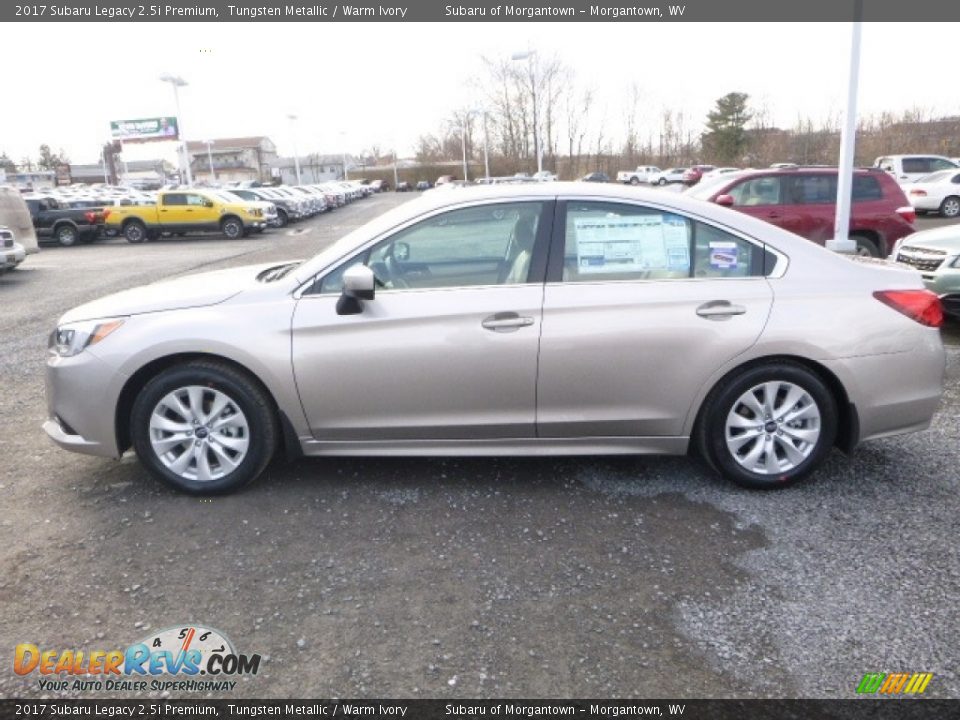2017 Subaru Legacy 2.5i Premium Tungsten Metallic / Warm Ivory Photo #10