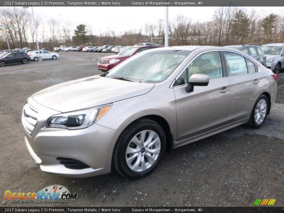 2017 Subaru Legacy 2.5i Premium Tungsten Metallic / Warm Ivory Photo #11